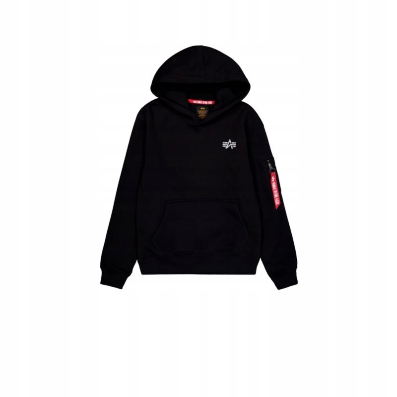 Alpha Industries Red Stripe Hoody 148341-03 M