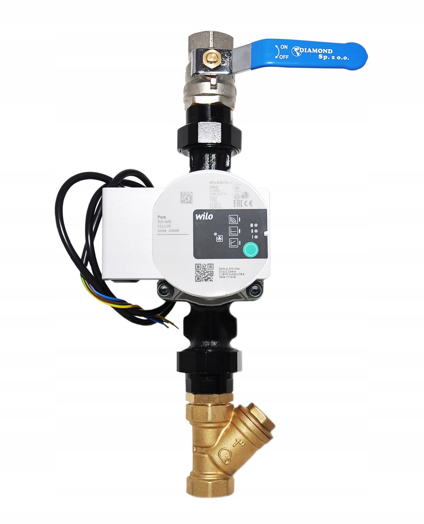 Kotlová Súprava Skupina Elektronická Čerpadlo Wilo Para 25/6-43 130 mm