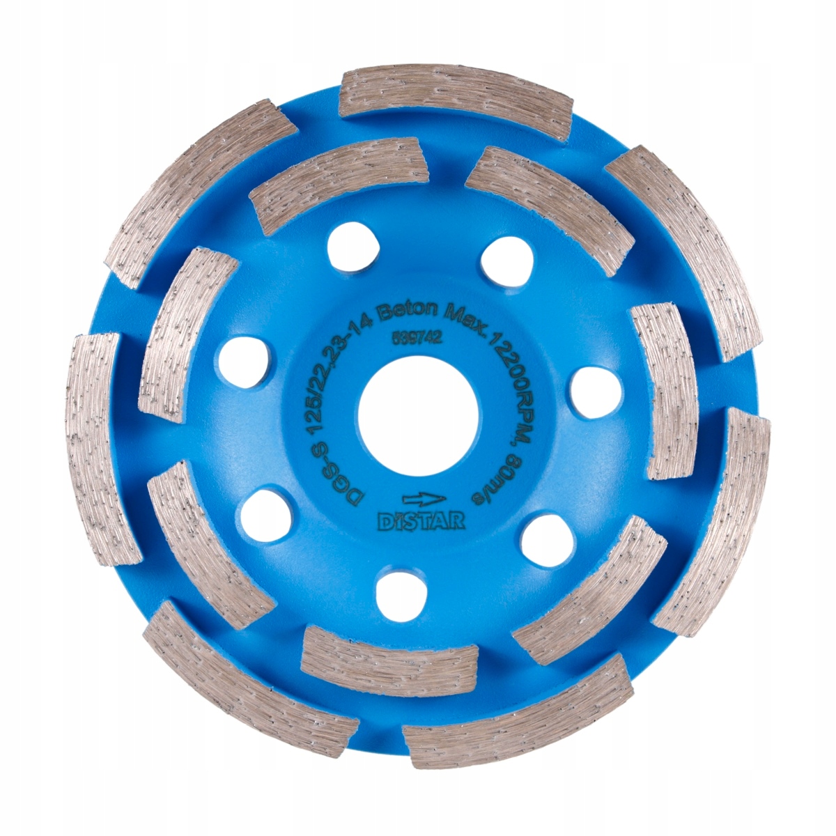 Diamantový kotouč Distar Beton Dgs-s pro broušení betonu o průměru 125 mm