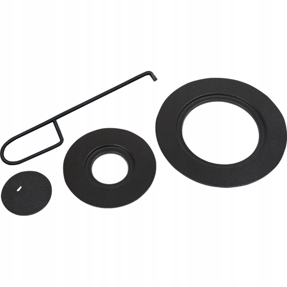 Fajerki żeliwne do kozy K6 K9 K 10 3 komplet Marka Kratki