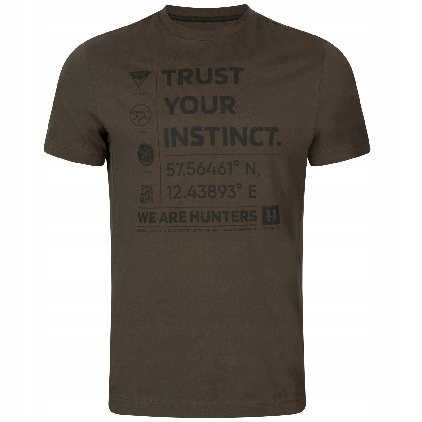 Koszulka Härkila Instinct Shadow brown XL