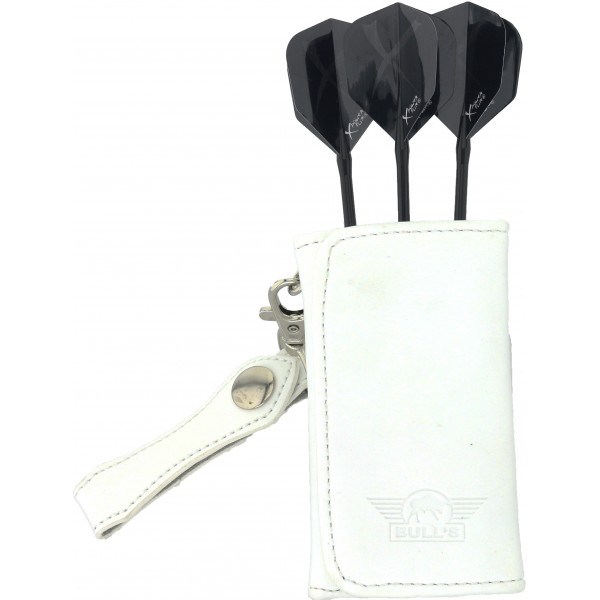 Etui na rzutki Leather Caddy Soft edition white