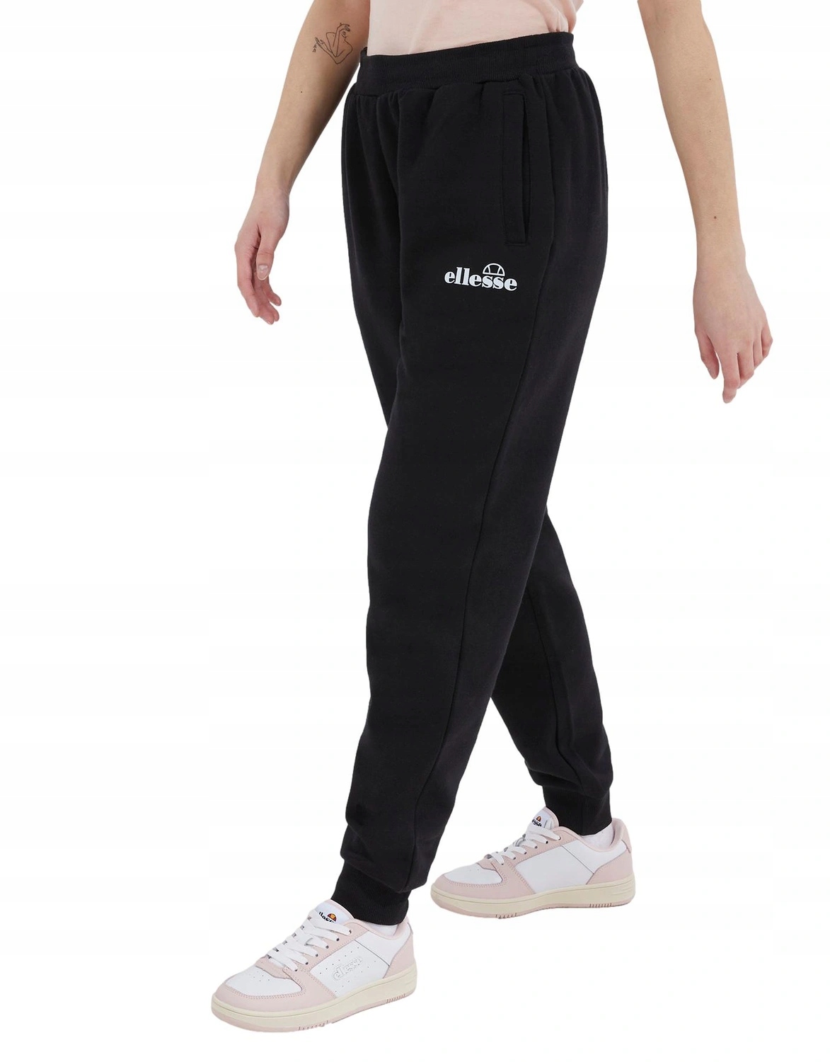 Dámské tepláky Ellesse joggery Majana černé bavlněné