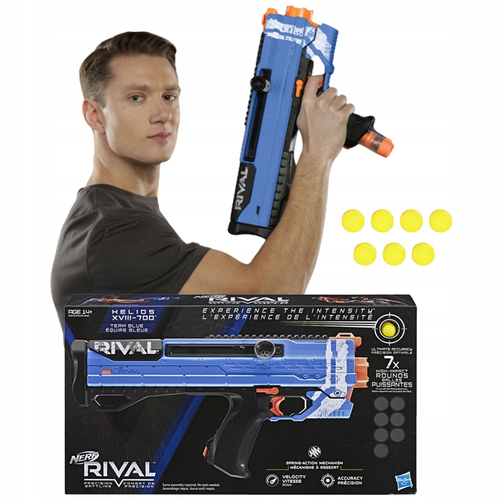 

Nerf Rival Helios XVIII-700 E3379 Niebieski
