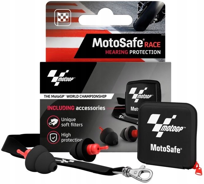 Stopery Alpine Motosafe Race MotoGP Edition Zatyczki Do Uszu na Motocykl