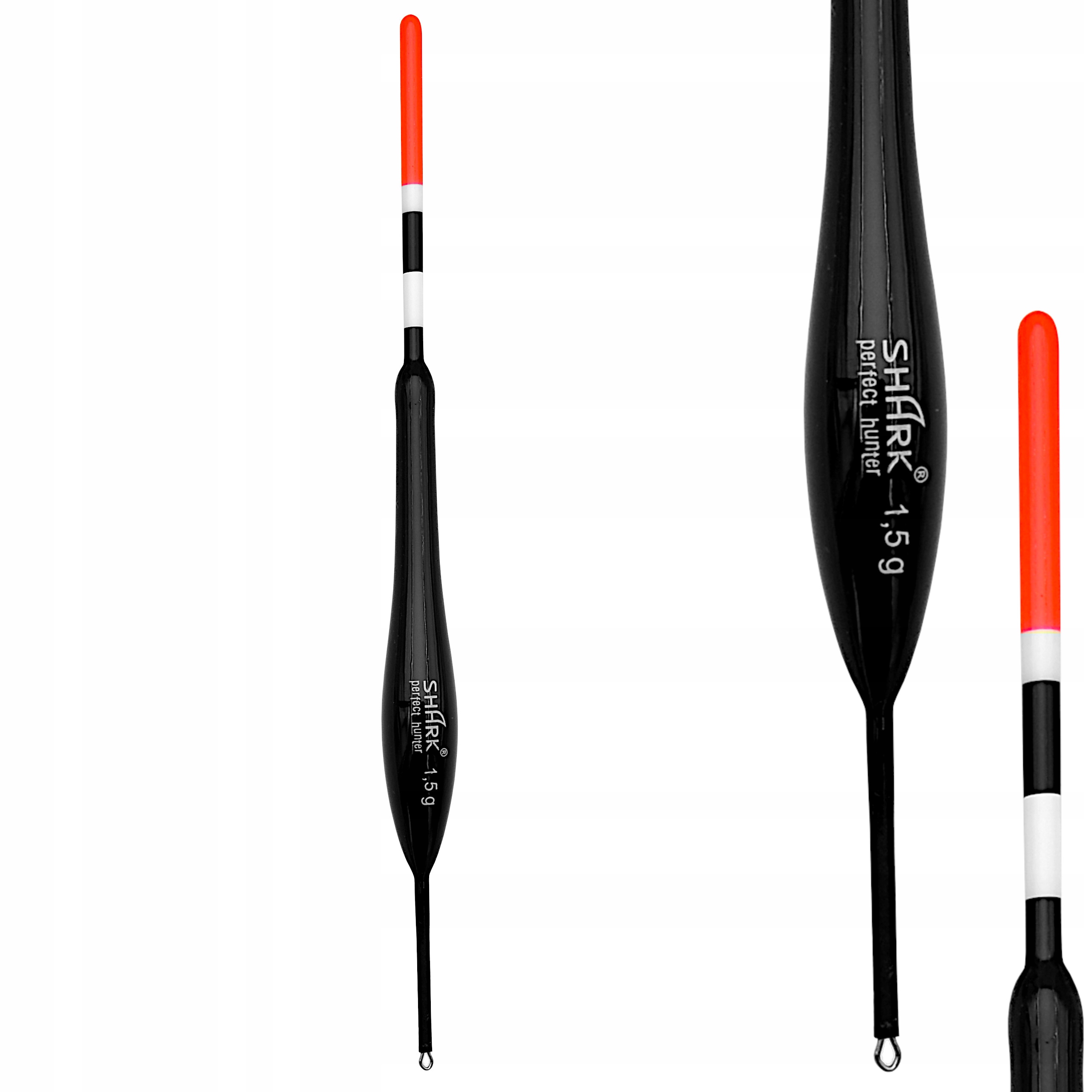 Spławik Przelotowy z Balsy Shark Perfekt Hunter 1,5 g 15 cm
