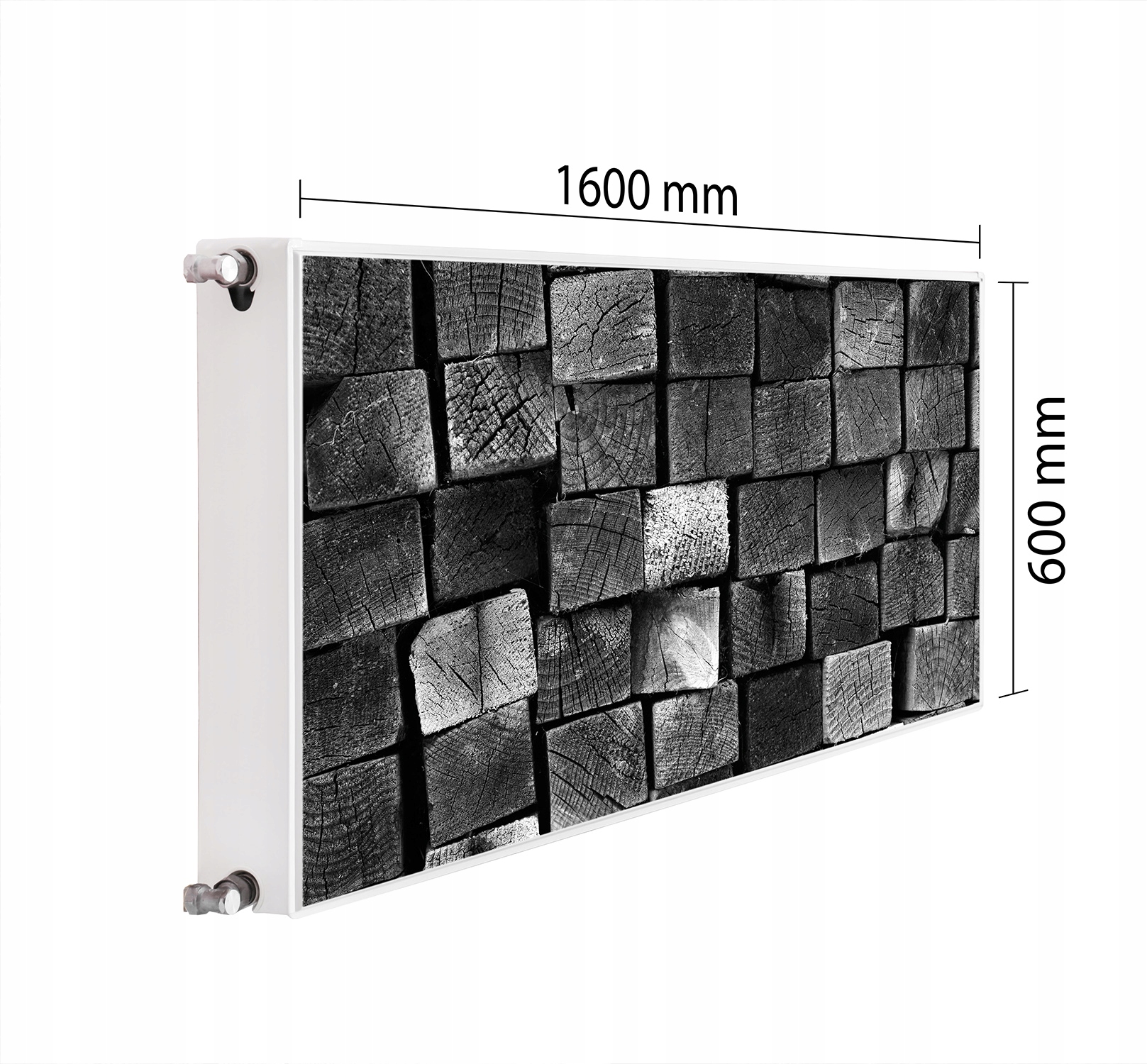 Magnetická Krytka Na Radiátor 160x60 Dřevo Podložka Magnet