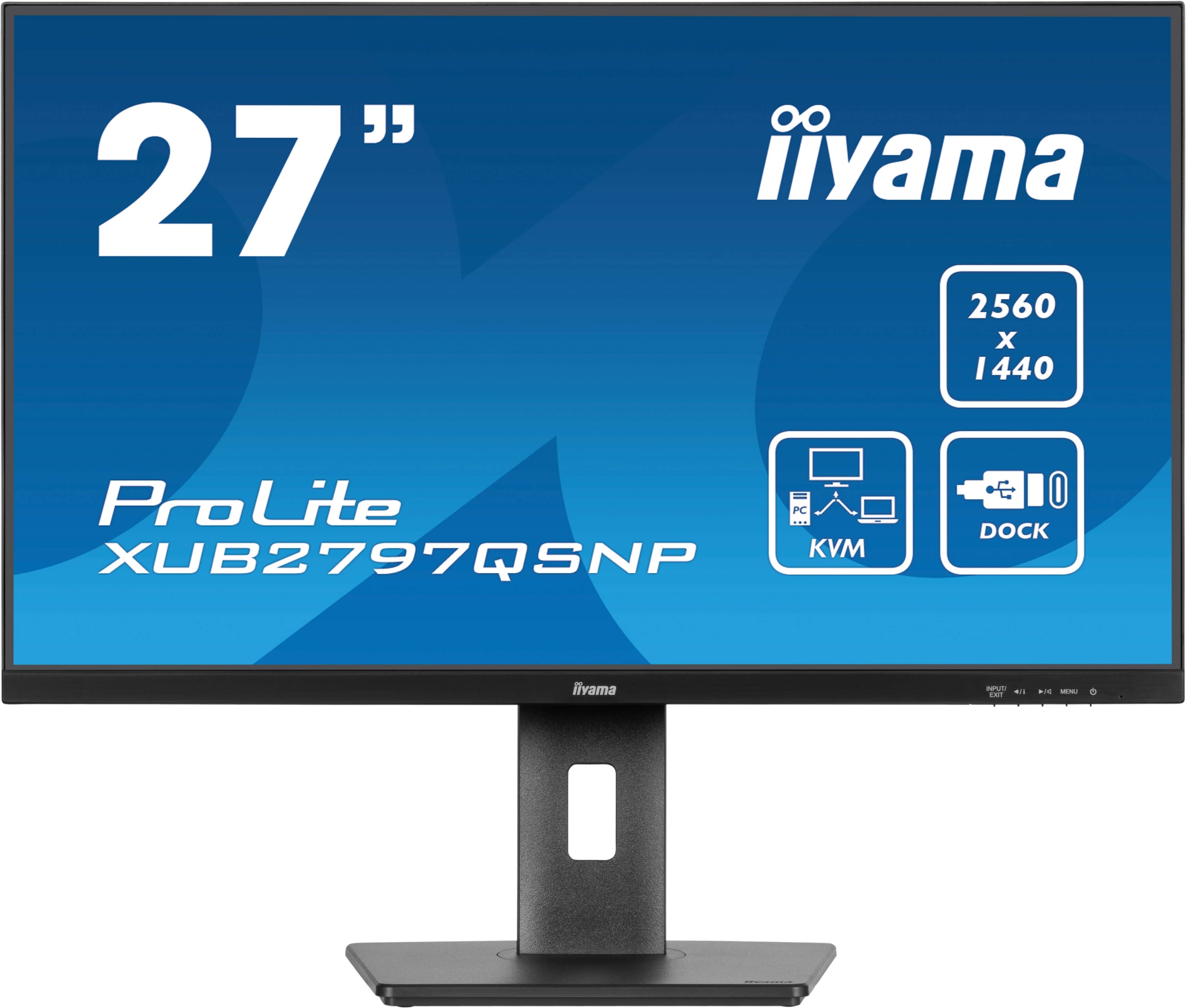 Monitor 27 palcov 2K iiyama ProLite XUB2797QSNP-B1 Ips 100 Hz 1 ms Mprt