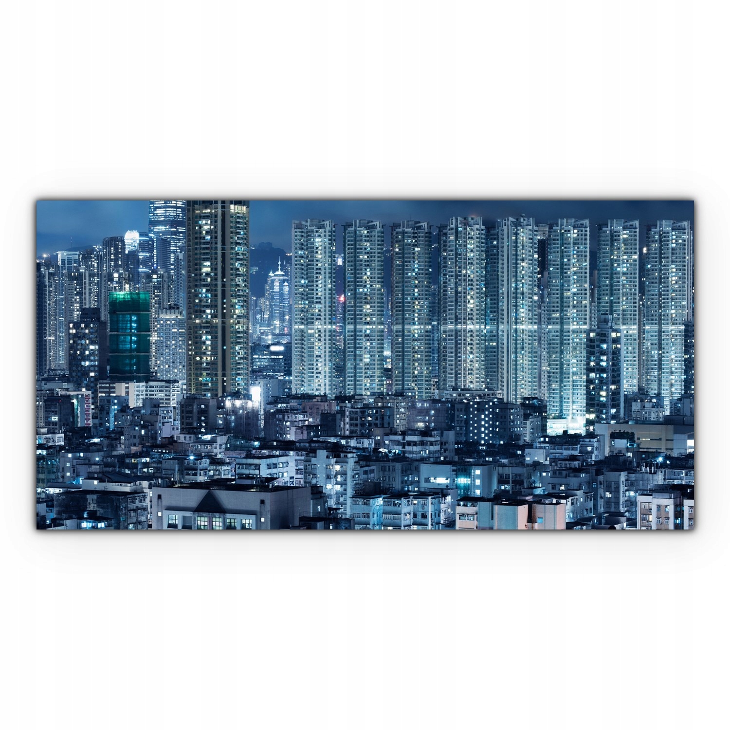 

Obraz Canvas dekoracja 120x60 Hong Kong Miasto Noc