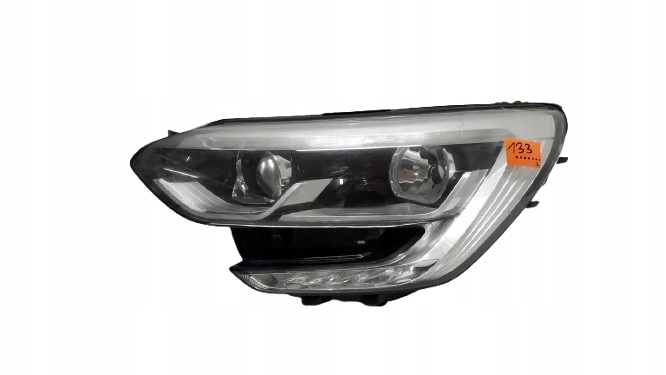 RENAULT MEGANE 4 IV LAMPA LEWA SOCZEWKA 260603157R + LED - NA CZĘŚCI