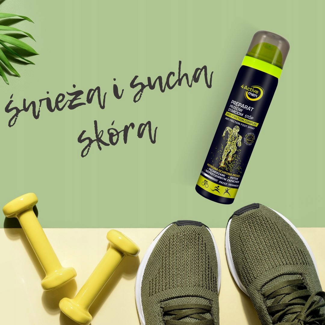 KREM 4ACTIVE MEN NA SZORSTKĄ SUCHĄ SKÓRĘ Stan opakowania oryginalne