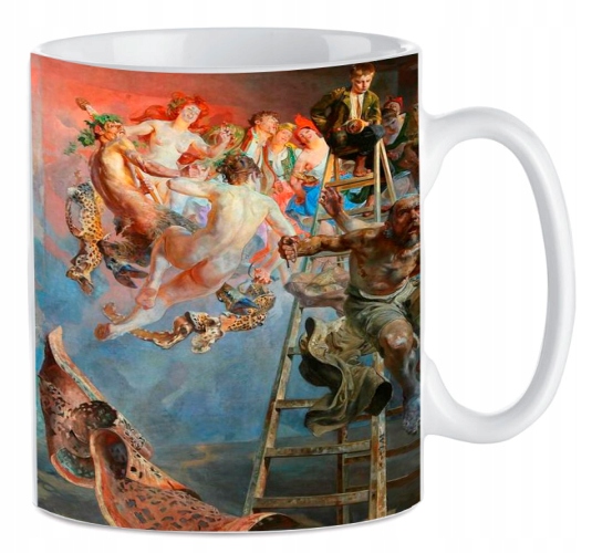 

Kubek znane obrazy Błędne Koło Jacek Malczewski