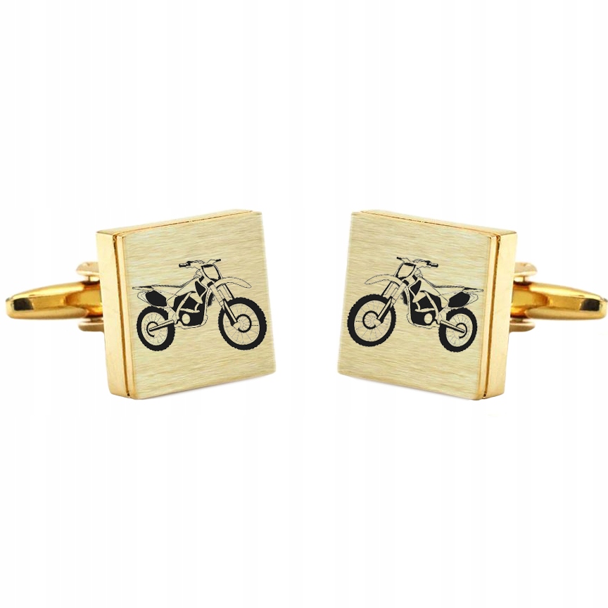 

Spinki do mankietów koszuli Motocykl na prezent