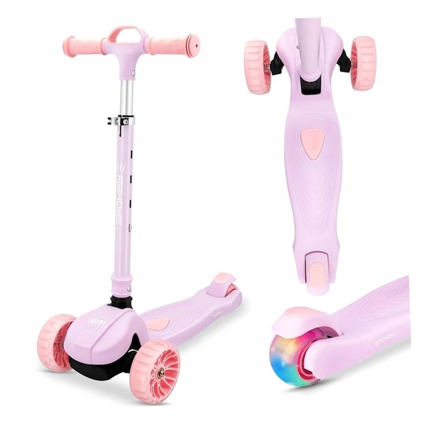 3-KOLOVÁ Koloběžka Hopi Růžová
