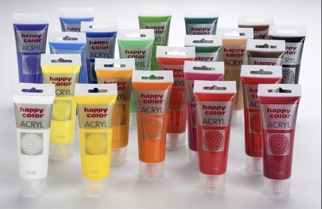 FARBA AKRYLOWA 75ML CZERWONA 6210