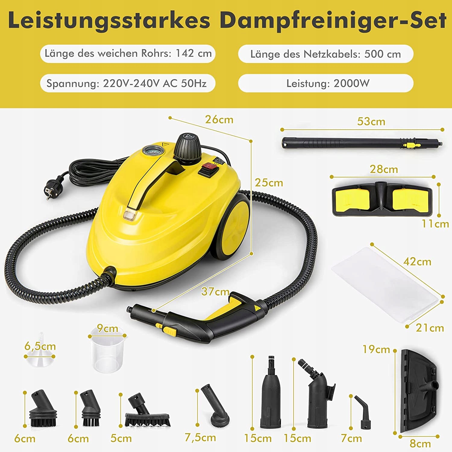 Parownica 2000 W / 1,8 l R EAN (GTIN) 0783501299271