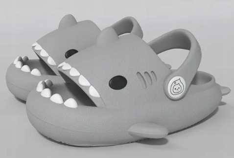 KLAPKI REKINY SANDAŁY KAPCIE SHARK 42-43 ANTYPOŚLIZGOWE Model TYPE 2