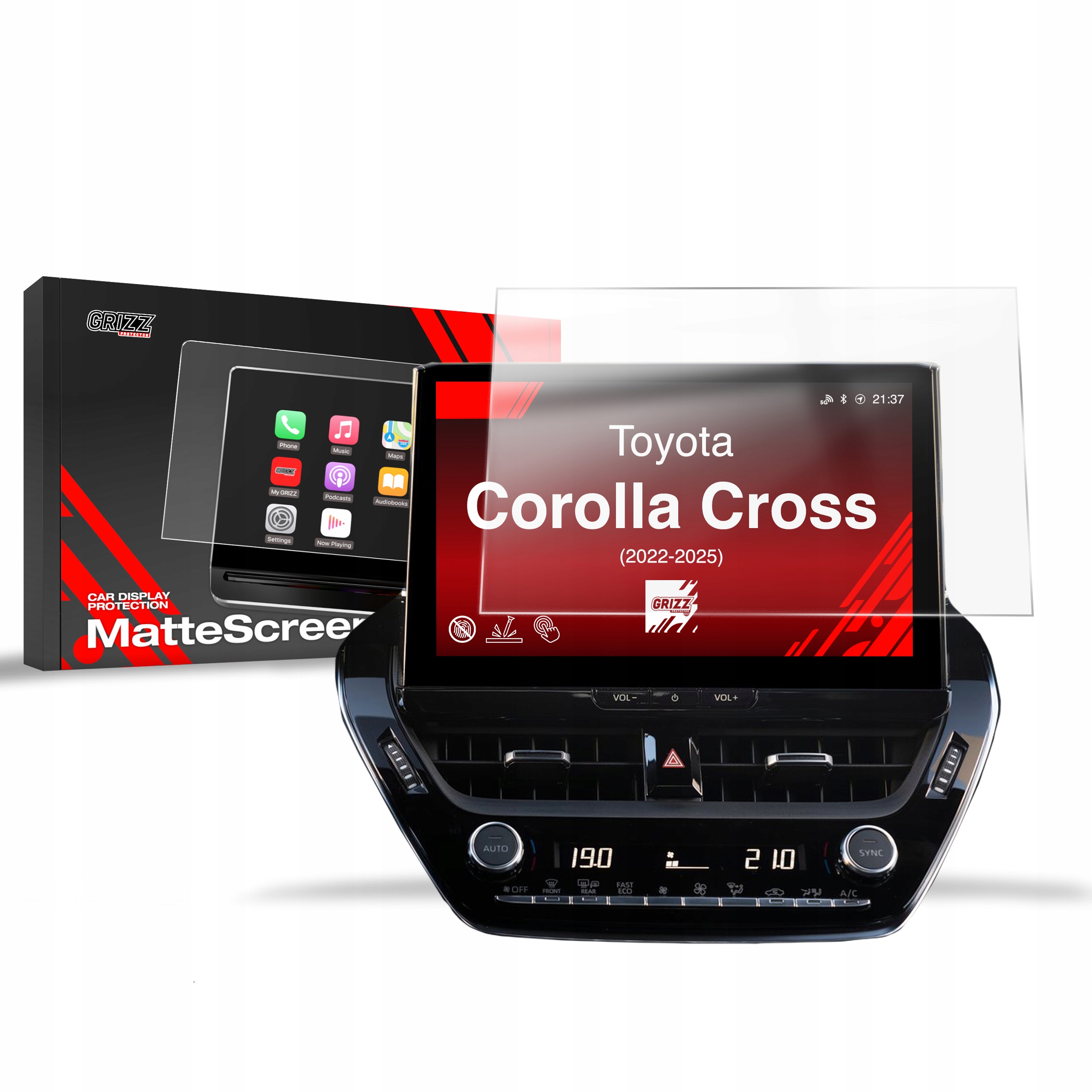 Folia Antyodciskowa do Toyota Corolla Cross 10,5" (2022-2025)