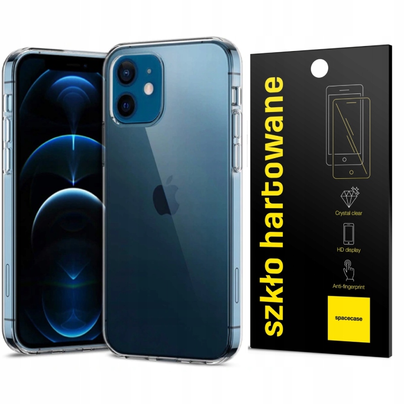 

Etui Case Crystal Do Iphone 12 Mini Pełne Szkło