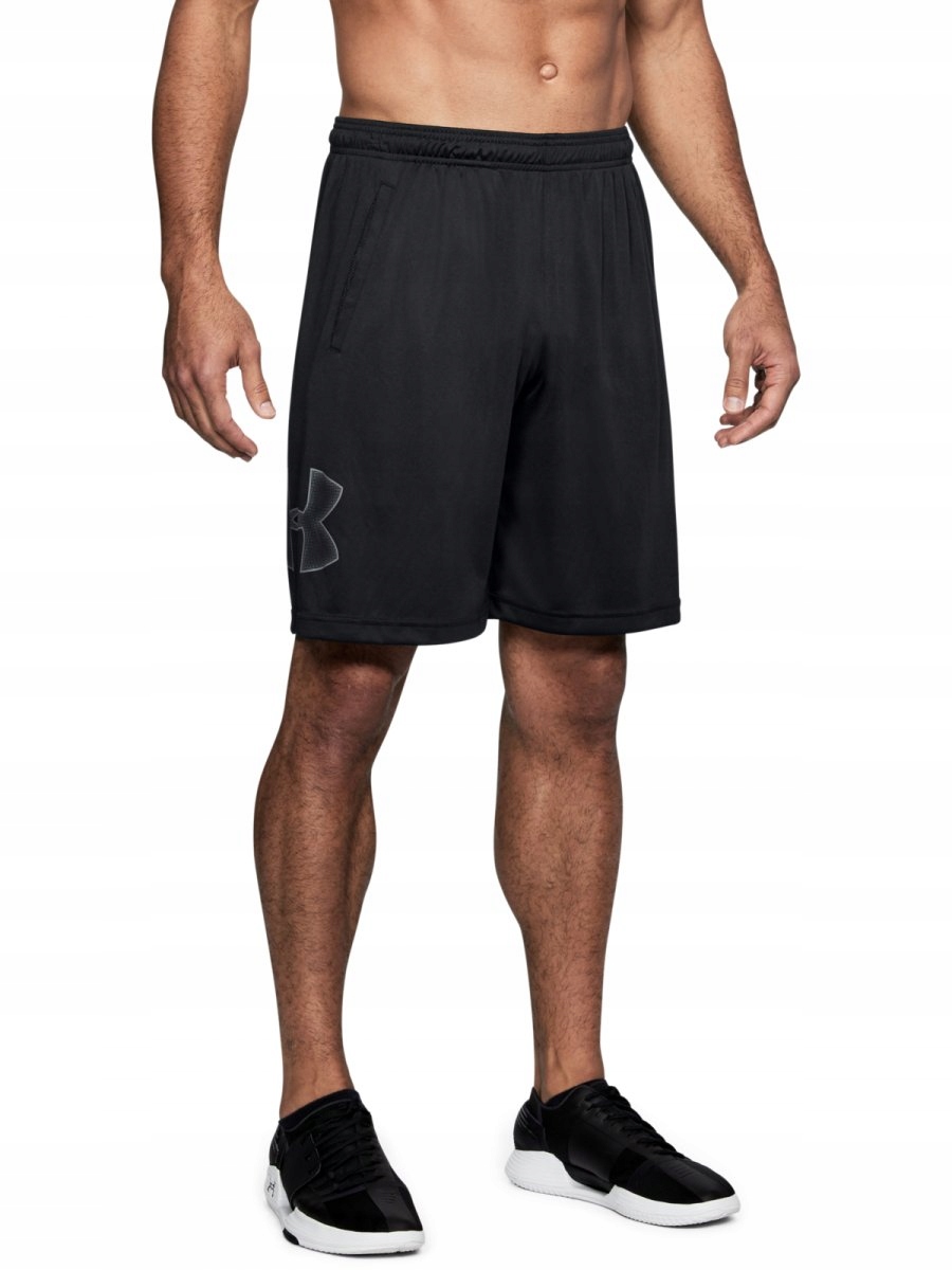 Męskie szorty treningowe Under Armour Tech Graphic Short Czarny L