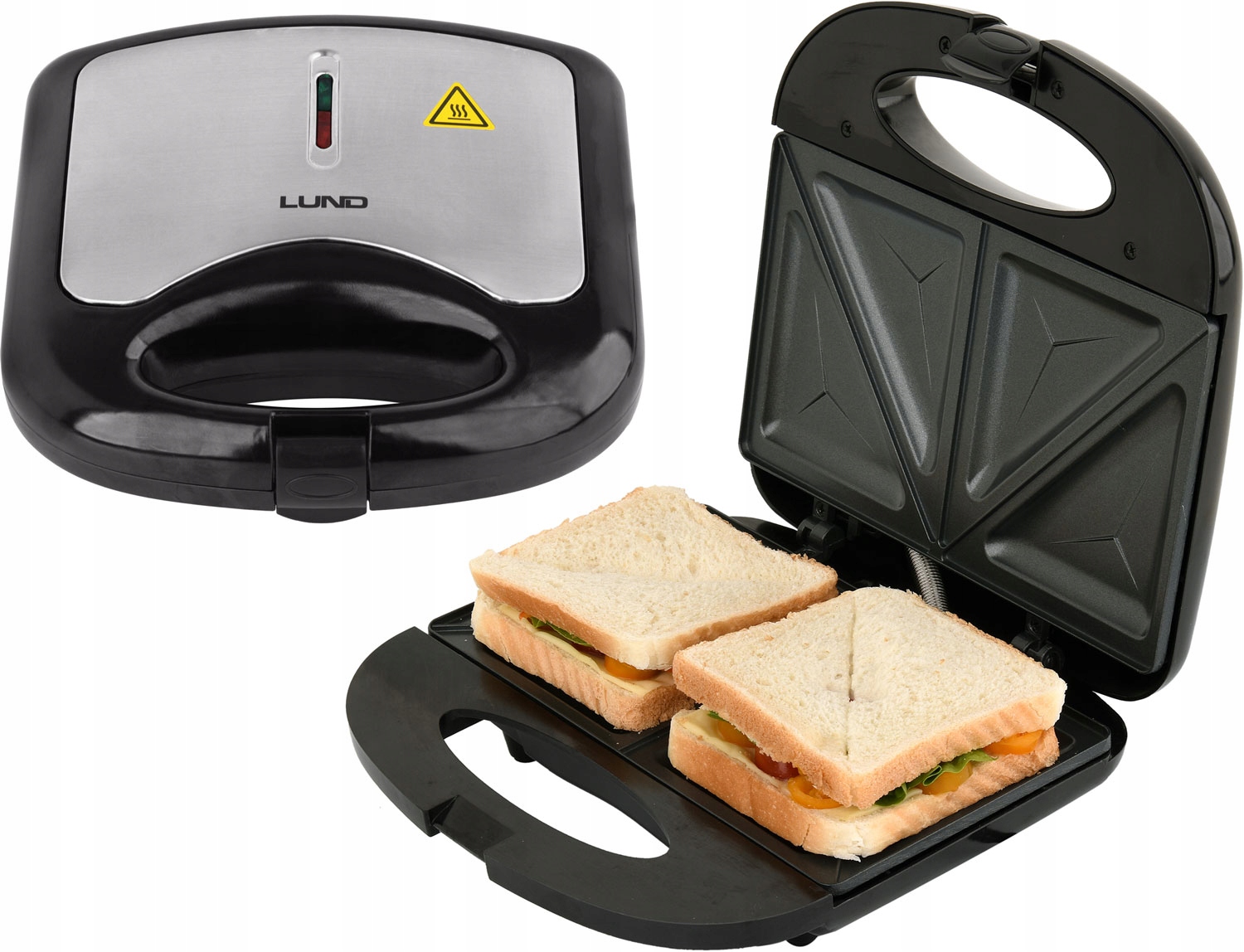 

Opiekacz Kanapek Tostów Toster 750W Na 2 Tosty