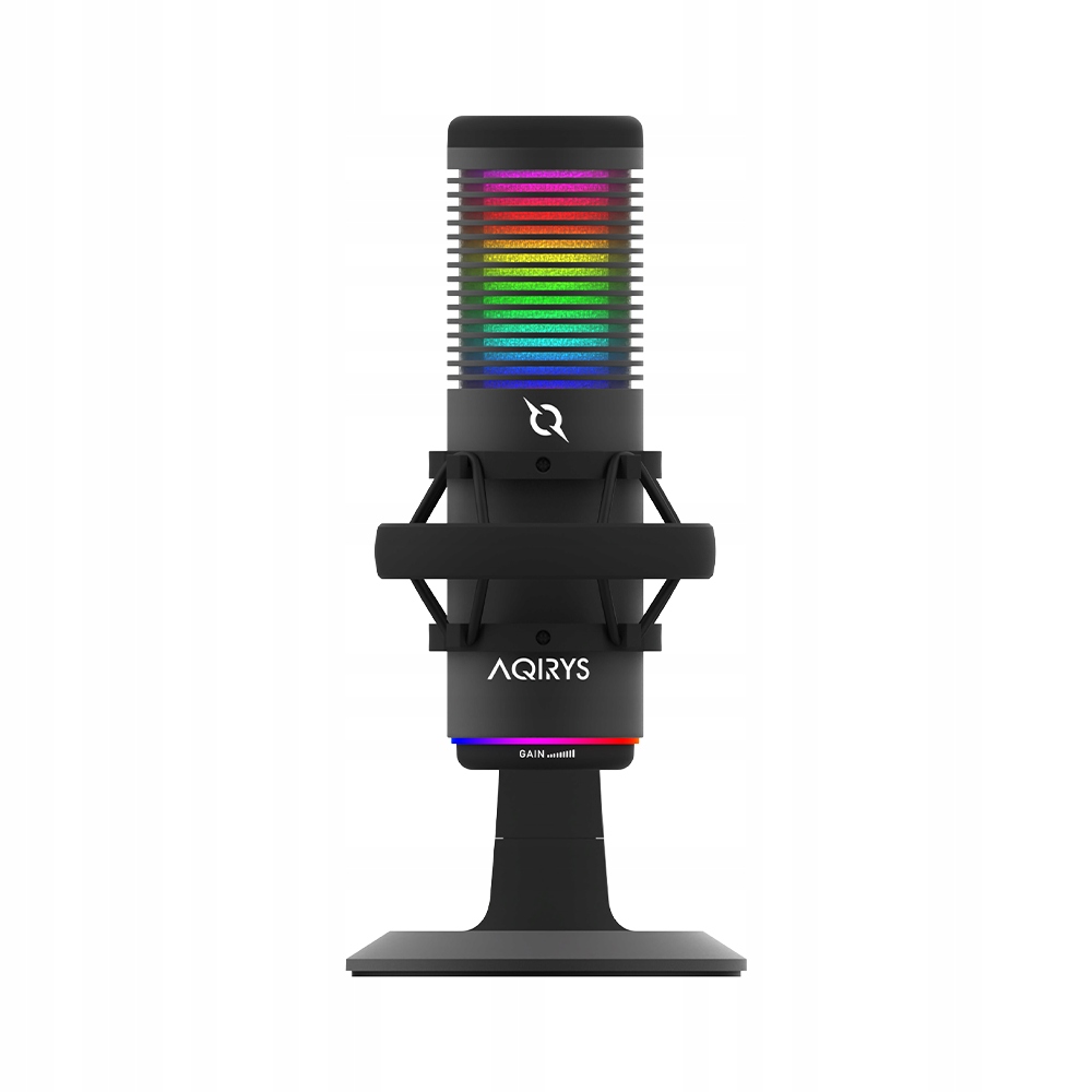 Aqirys Kabelový mikrofon Galileo černý