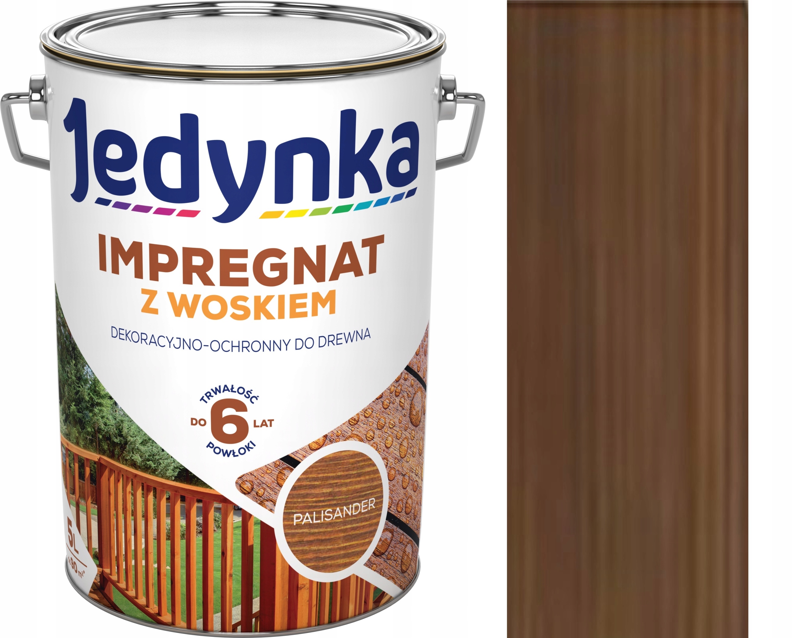 

Jedynka Impregnat Z Woskiem 5l Palisander