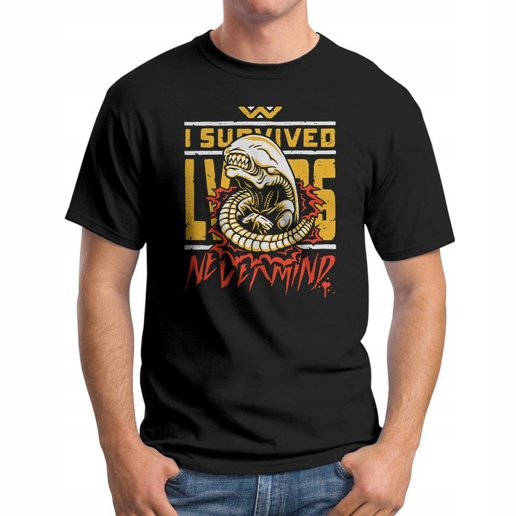 

Koszulka T-Shirt I Survived LV-426 Alien S