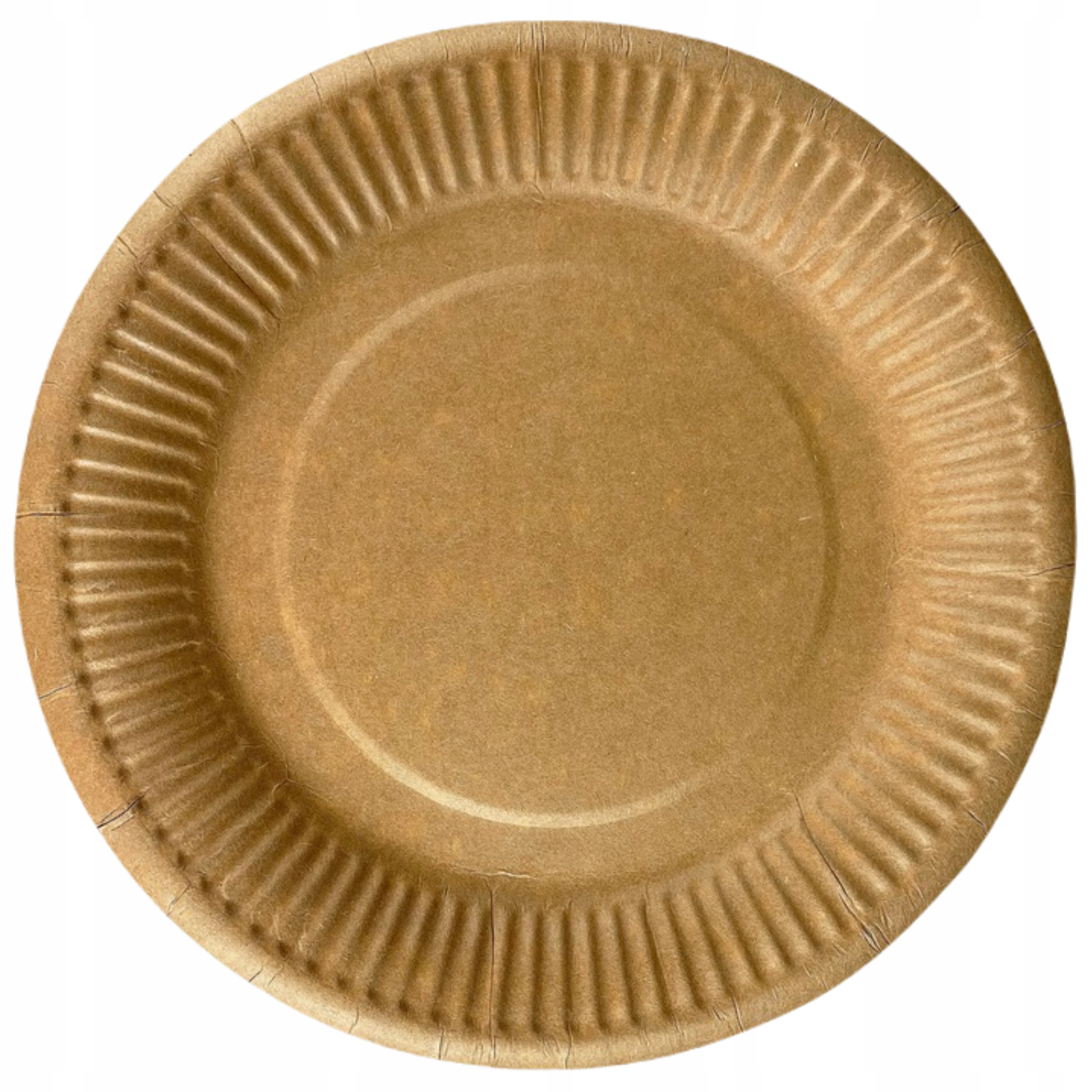 TALERZE PAPIEROWE JEDNORAZOWE EKO KRAFT 23 cm. 100 SZTUK