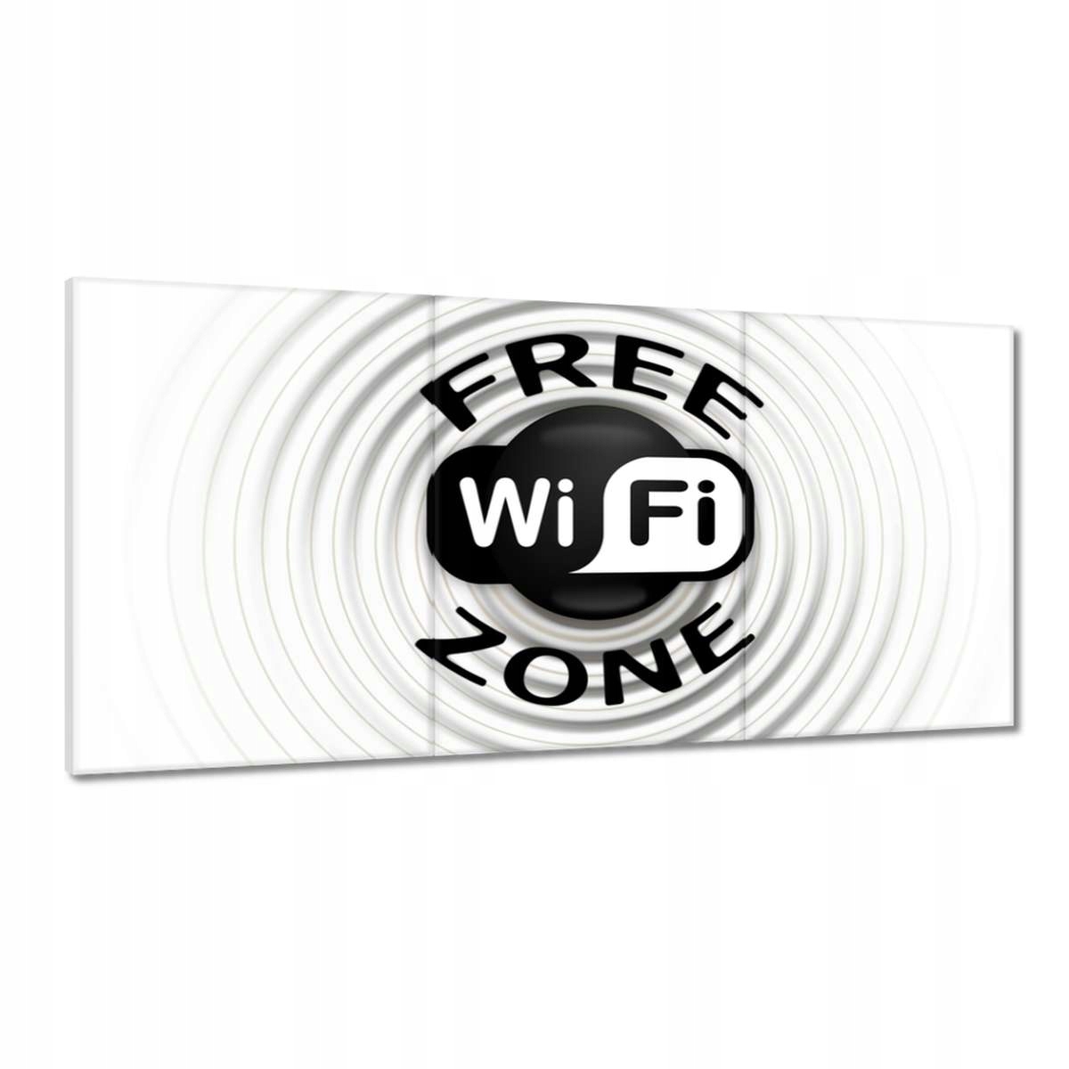 Obrazy 120x60 Free Wifi Zone