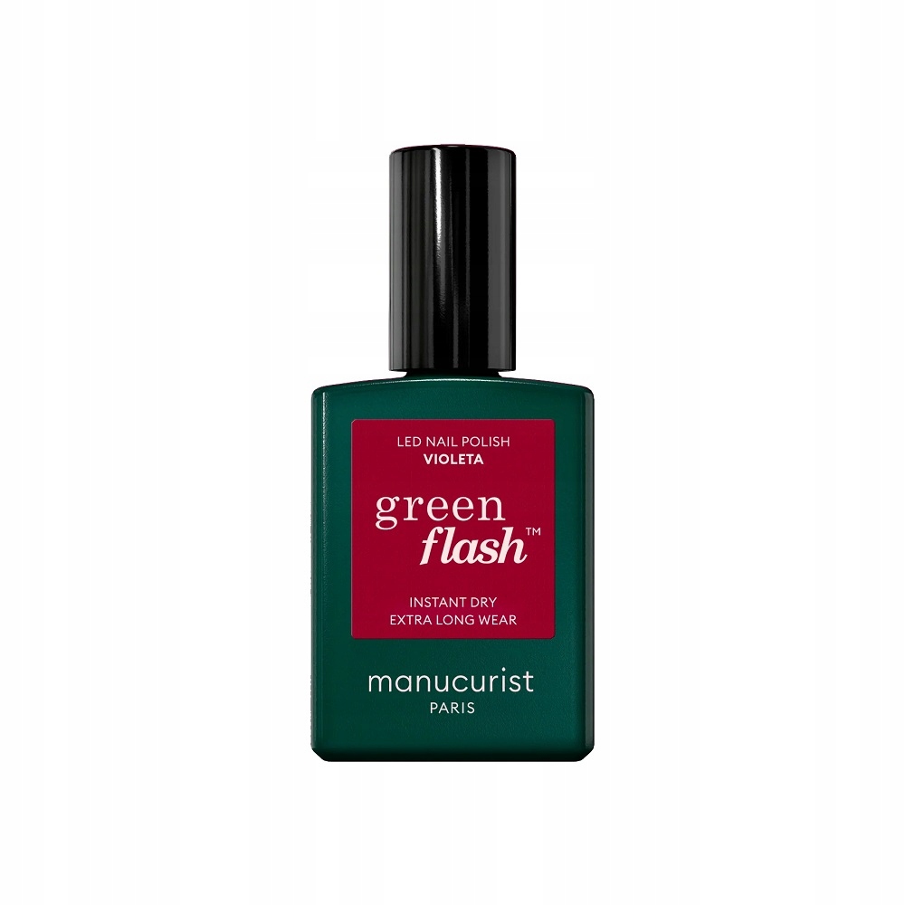 Manucurist Green Flash Led Gel Nail Lacquer Lak Na Nehty Violeta 15 ml