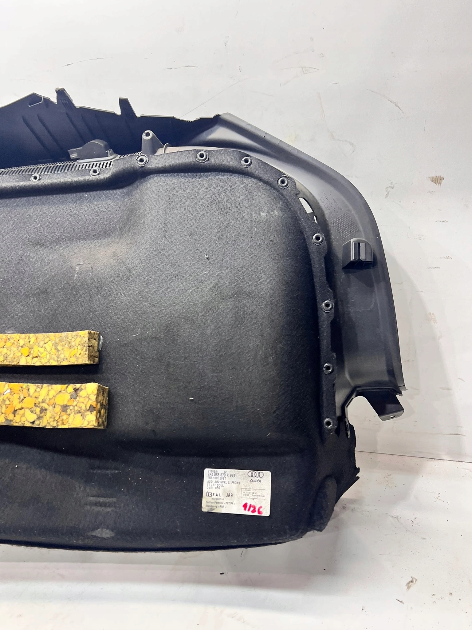 boot upholstery left AUDI A3 8P 5-door 8P4863879K 1/26
