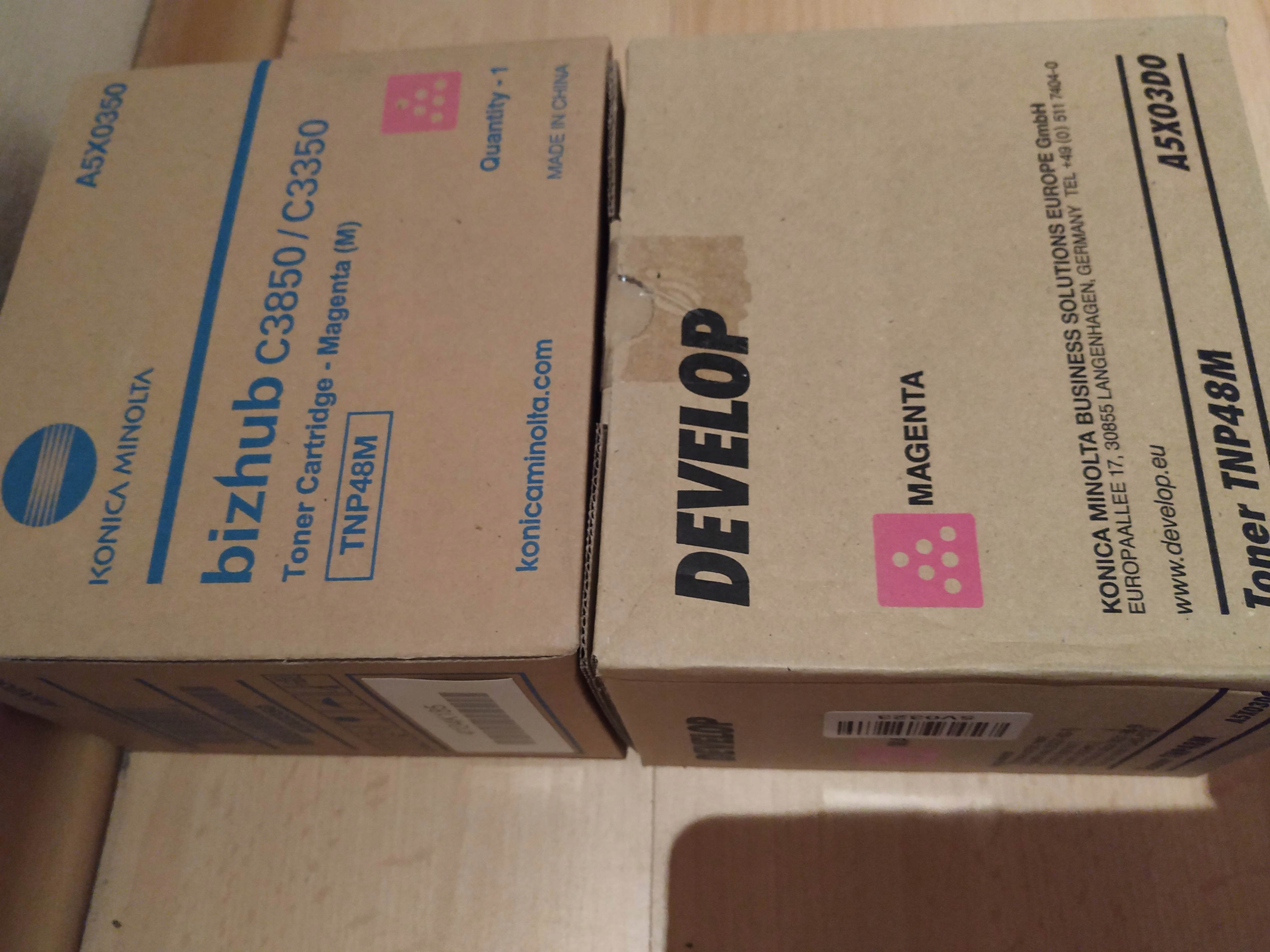 Toner Konica Minolta TNP-48 C3350 Magenta originál