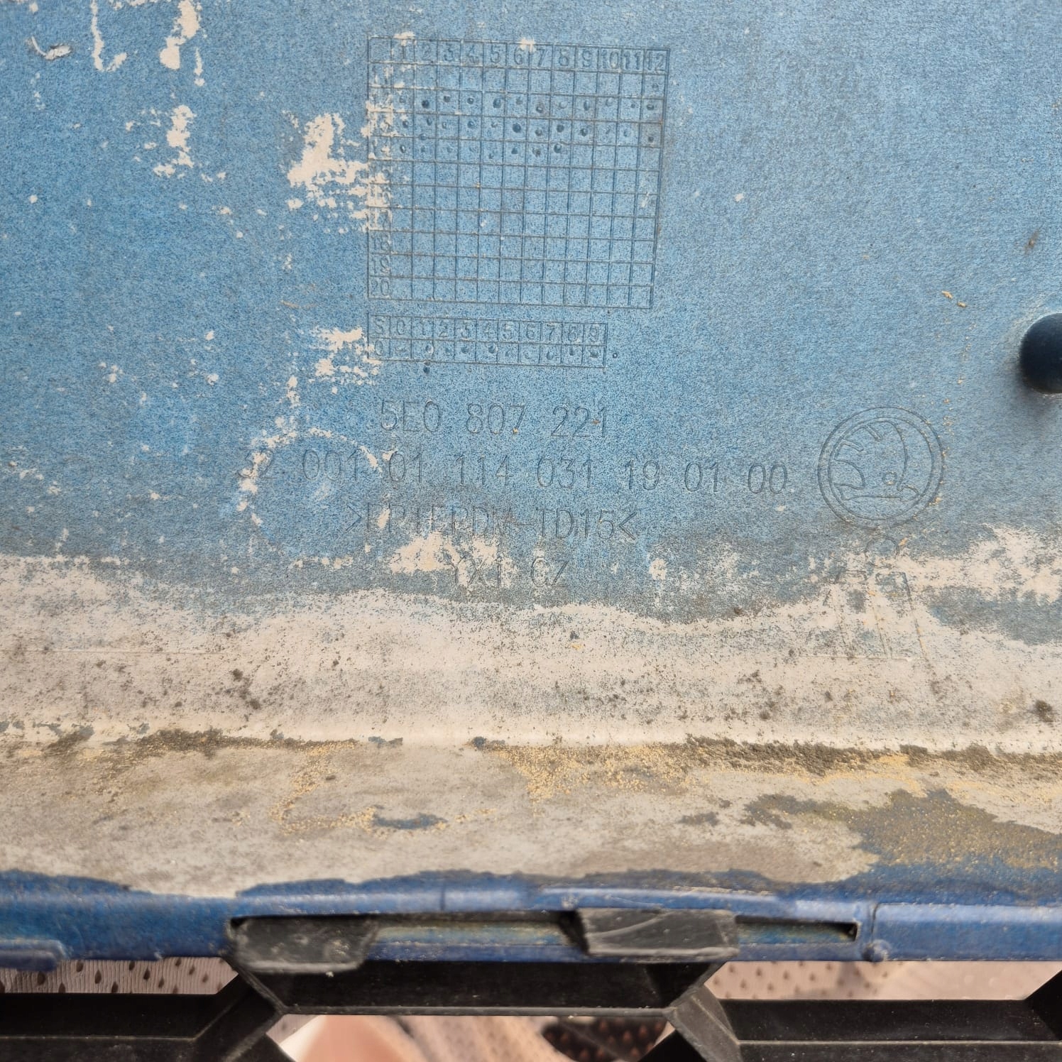 SKODA OCTAVIA III 3 12-16 bumper front front