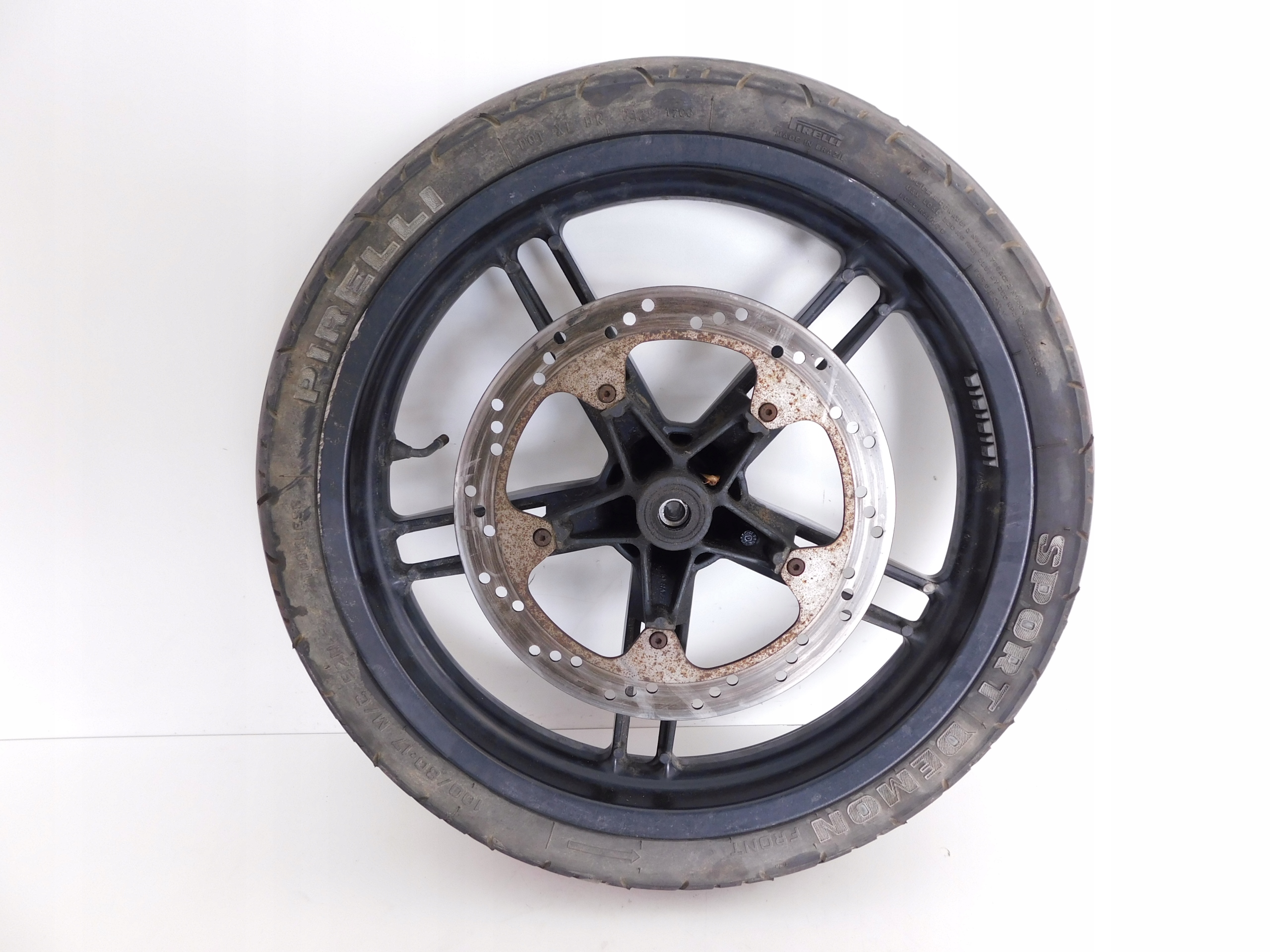 YAMAHA TZR 50 2003+ KOŁO PRZÓD FELGA OPONA TARCZA