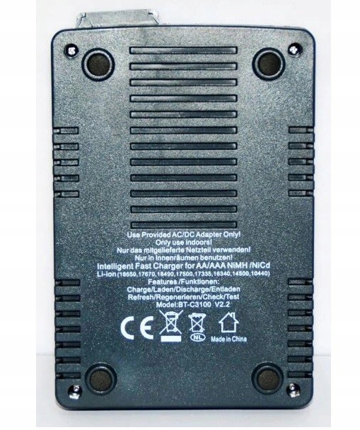 ŁADOWARKA OPUS BT C3100 v2.2 BATERII 18650 LI-ION Model BT-C3100
