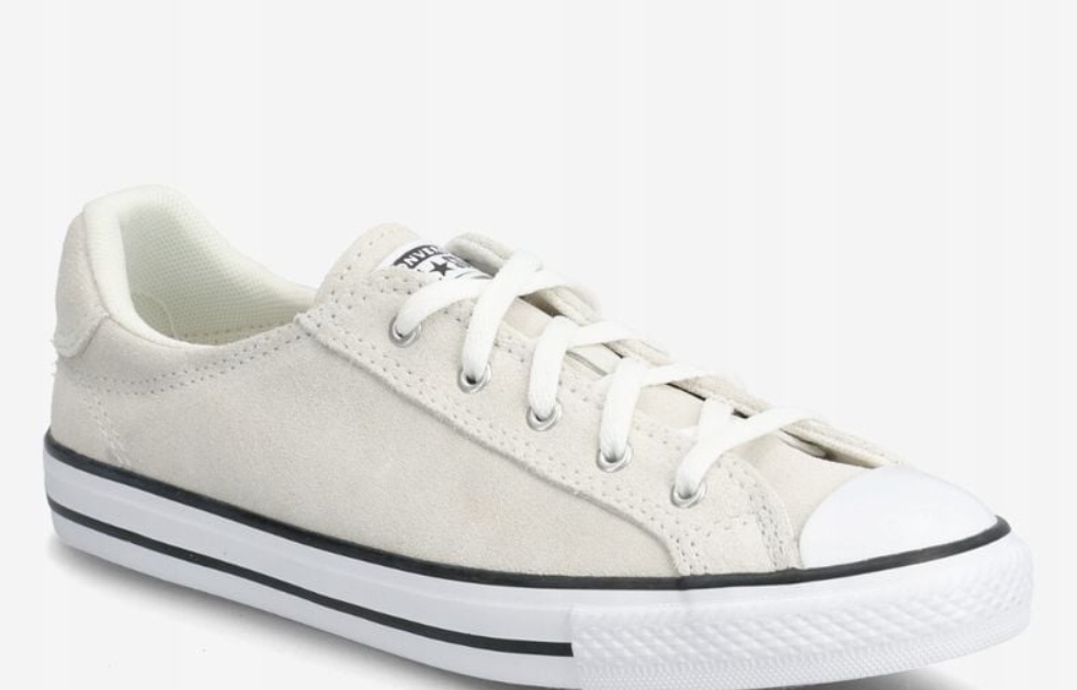 Converse Chuck Taylor All Star Dainty Lucky semišové tenisky ecru vel.