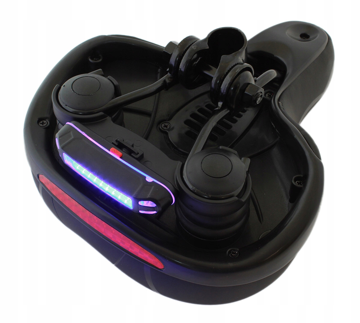 SIODEŁKO ROWEROWE MTB NA ROWER ŻEL ŻELOWE WYGODNE LAMPKA LED CZARNE RW5I Kod producenta RW5I