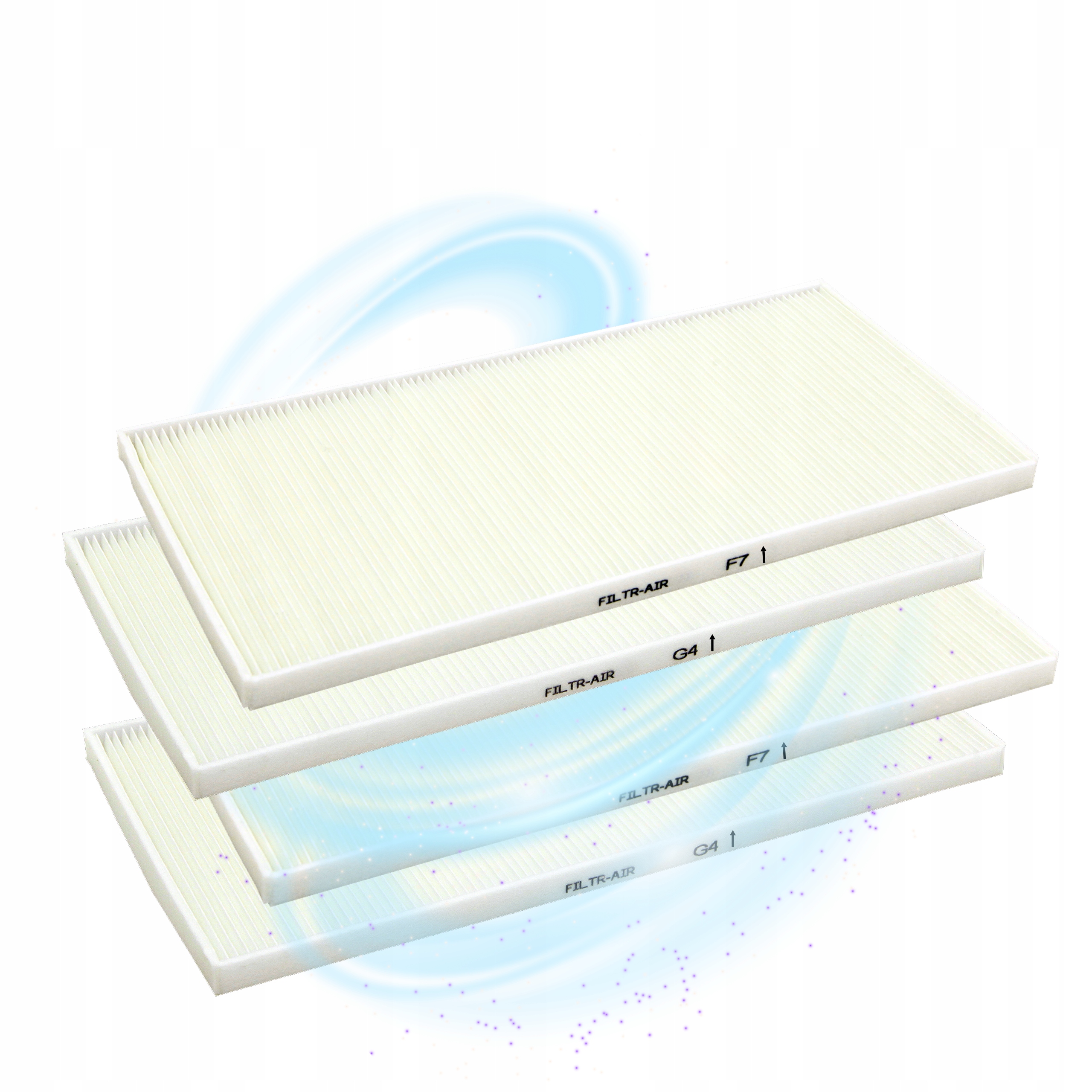 Sada filtrů G4 F7 Mistral Pro 700 Ec pro rekuperátor Pro-Vent Mistral