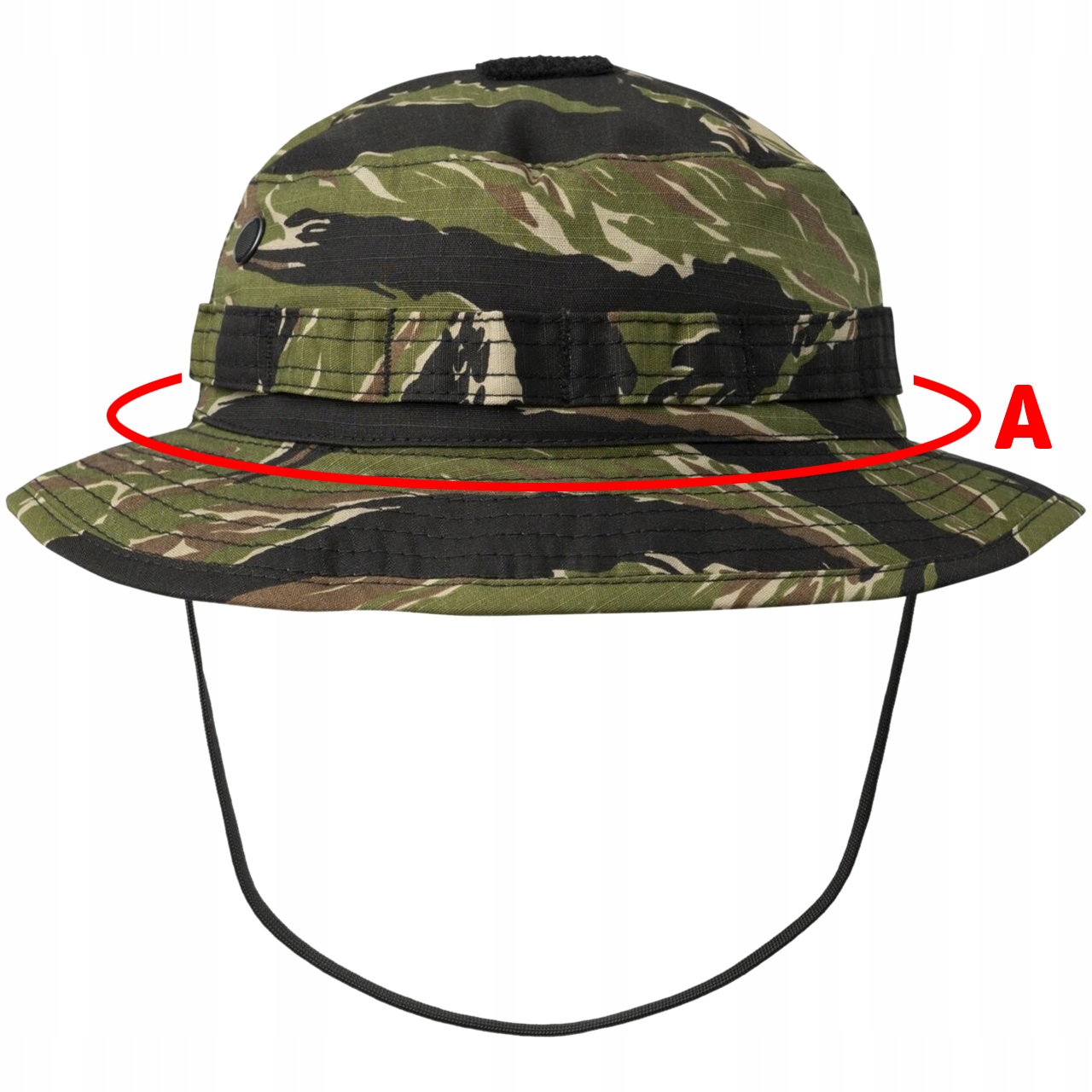 Kapelusz Męski Turystyczny Boonie Mk2 HELIKON Rip-Stop Moro Tiger Stripe S Rozmiar S