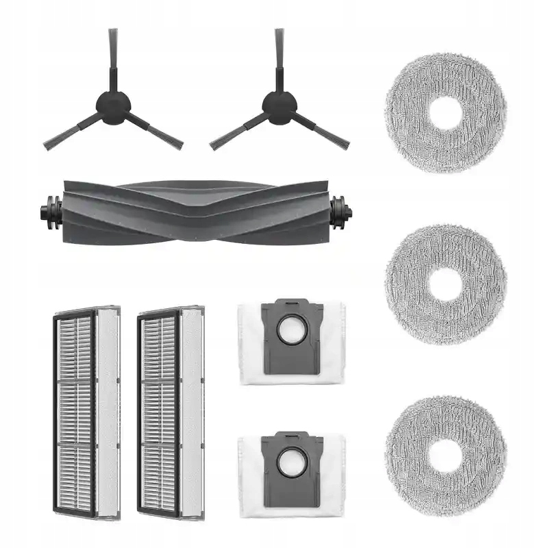 Zestaw Akcesoriów Do Robota Mova E30 Ultra Szczotki Pady Filtry Worki