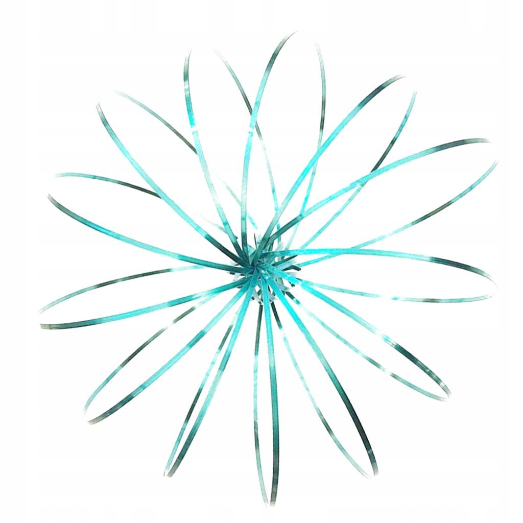 Pierścienie 3D Spinner Dynamic Arm Motion Flow Lake Blue