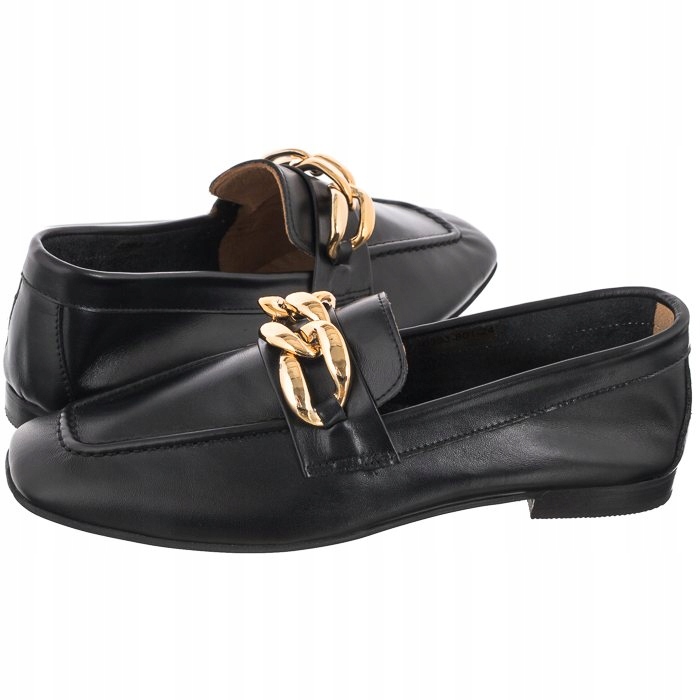 

Buty Damskie Mokasyny Venezia Czarne 0396801D