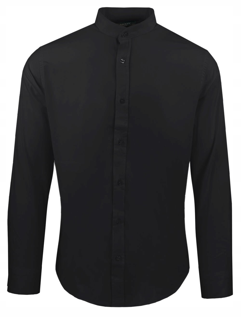 Pánská vypasovaná košile Rigon černá 43/176-182