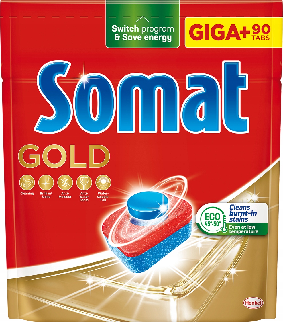 Levně Tablety do myčky Somat Gold 90ks
