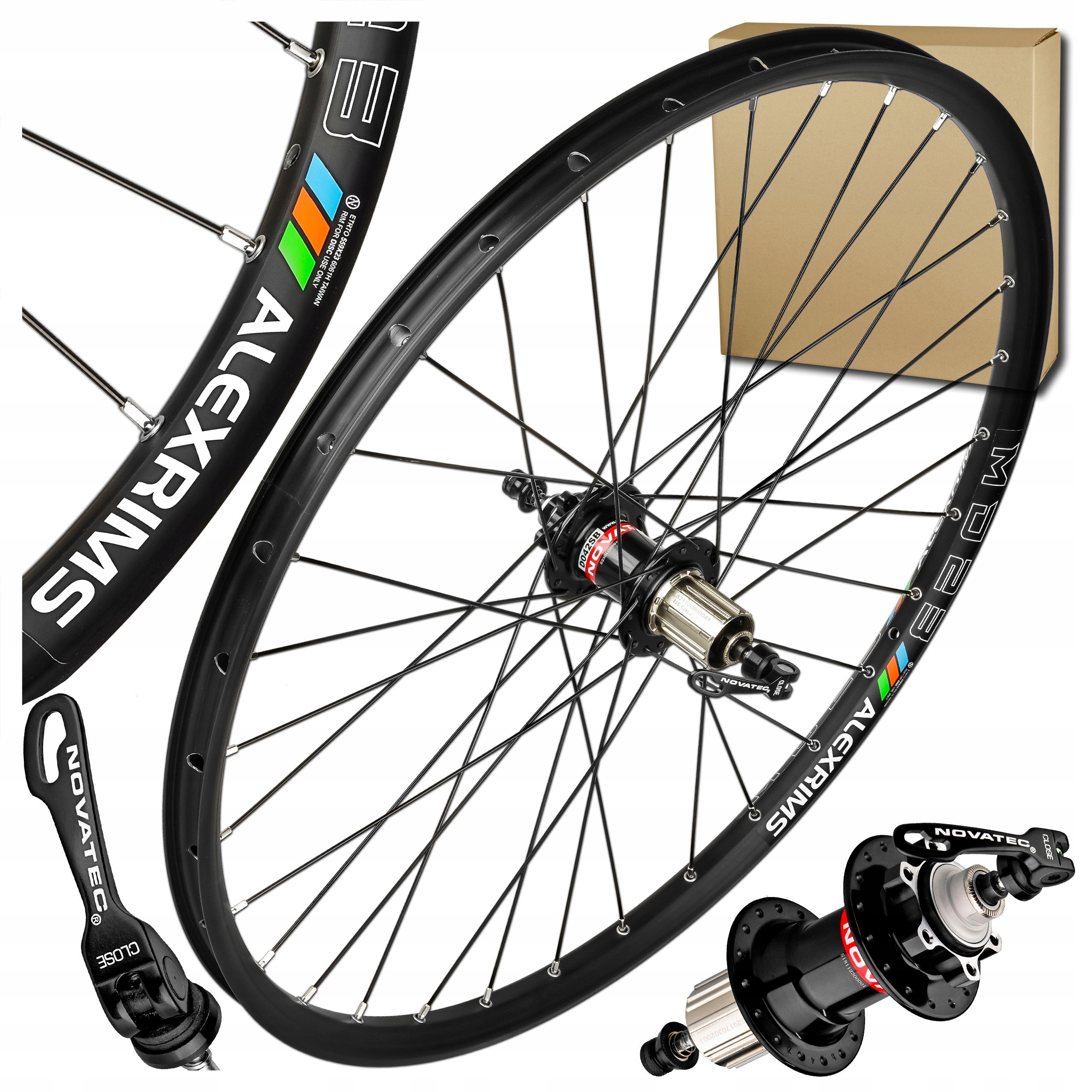 Alex Adventurer Cube Zx20 32h Disc Rims Wheelset 23 Alex Rims 28