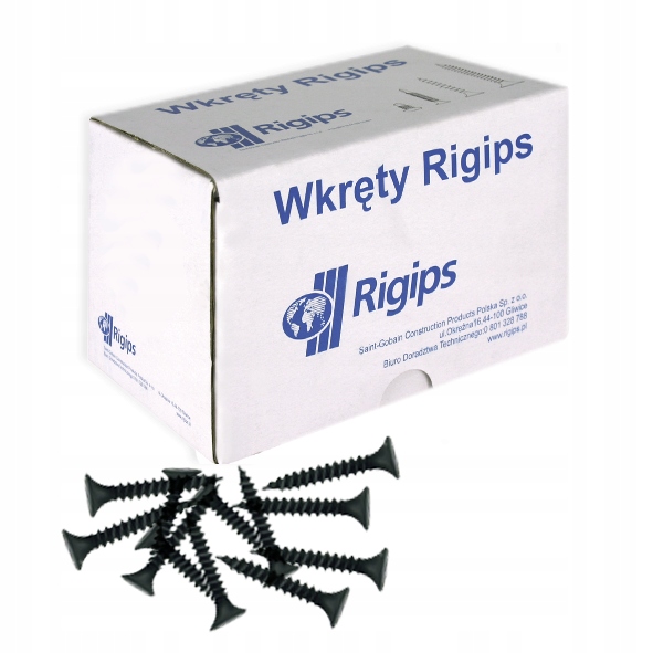 

Rigips Wkręty Tn 3,5×35 mm 1000 sztuk