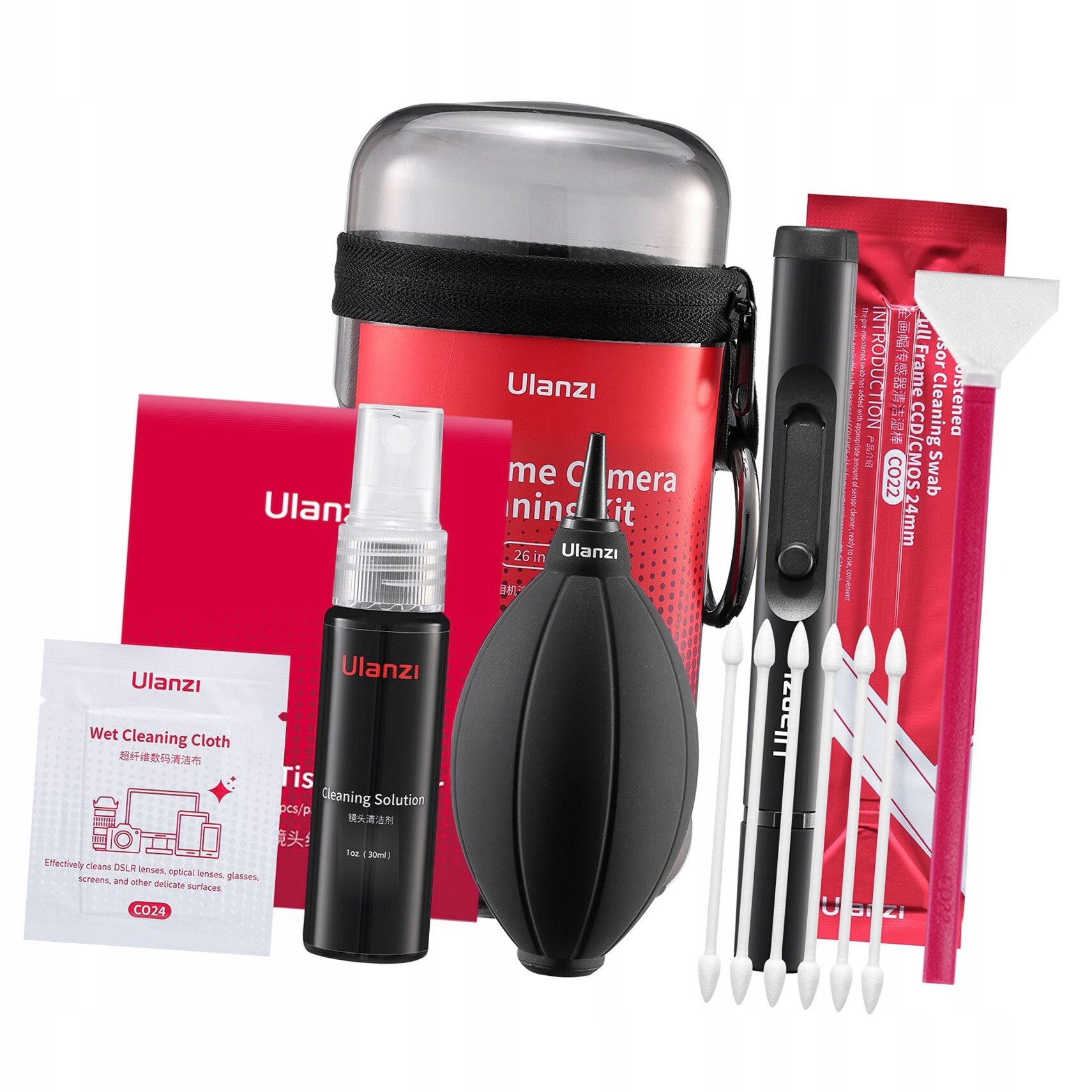 Zestaw czyszczący Ulanzi CO28 do matryc pełnoklatkowych
