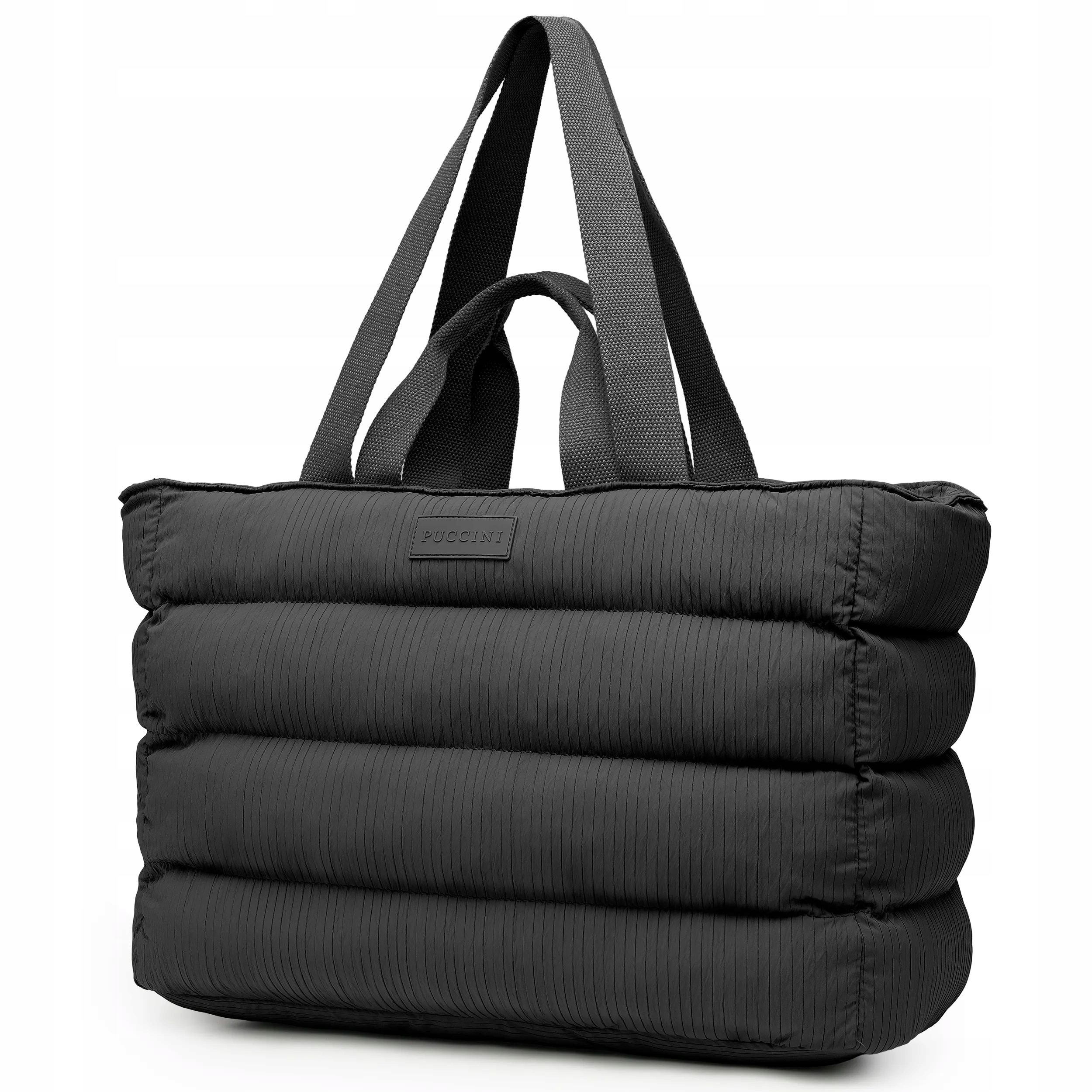 Dámská velká městská taška s kapsou na notebook 15,6'' černá TD252-1