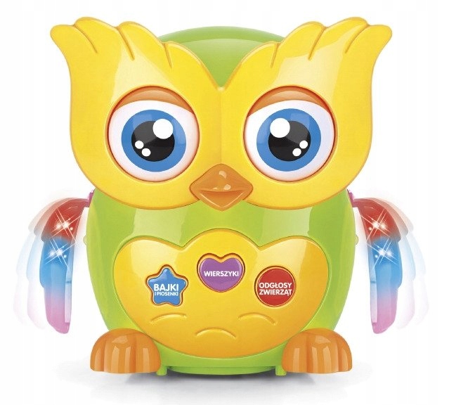 

Edukacyjna Mądra Sowa Śpiewa Opowiada Bajki polska